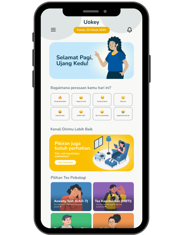 Uokey App Interface
